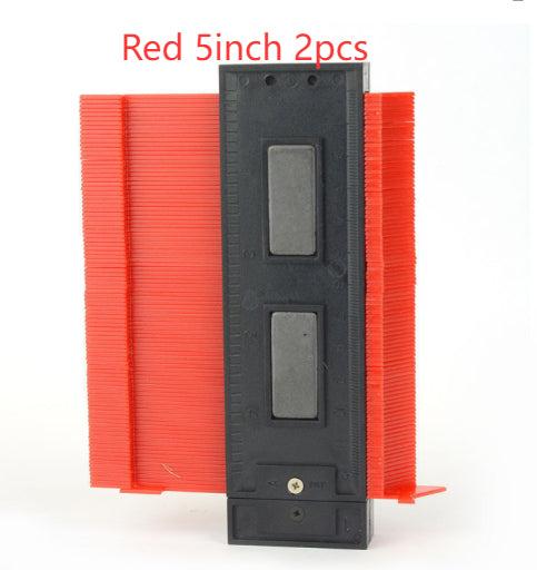 Contour Profile Gauge | Shape Duplicator | ABS | Multiple Sizes & Colours | Woodworking, Tiling, Flooring & Carpentry Tool