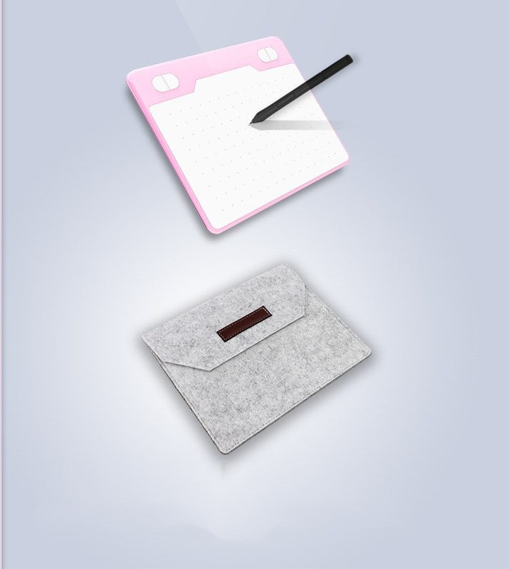 Digital Drawing Graphic Tablet | 8192 Pressure Levels, Battery-Free Pen, 5080LPI | Windows, Mac, Android | Blue, Pink & White