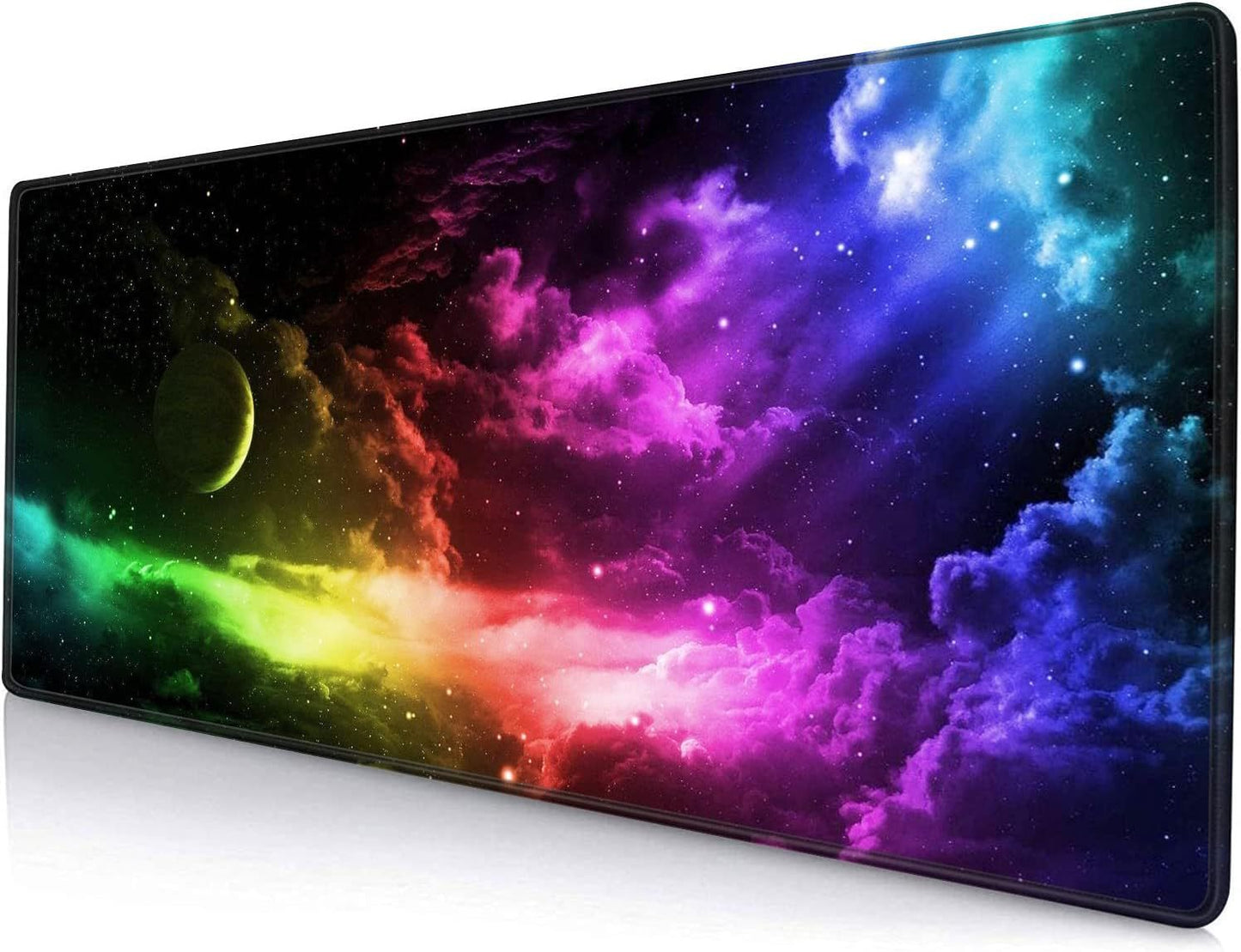 Double-Sided PU Leather Desk & Mouse Pad | Waterproof | 2mm | 600–1200mm | 6 Colours | Gaming & Office