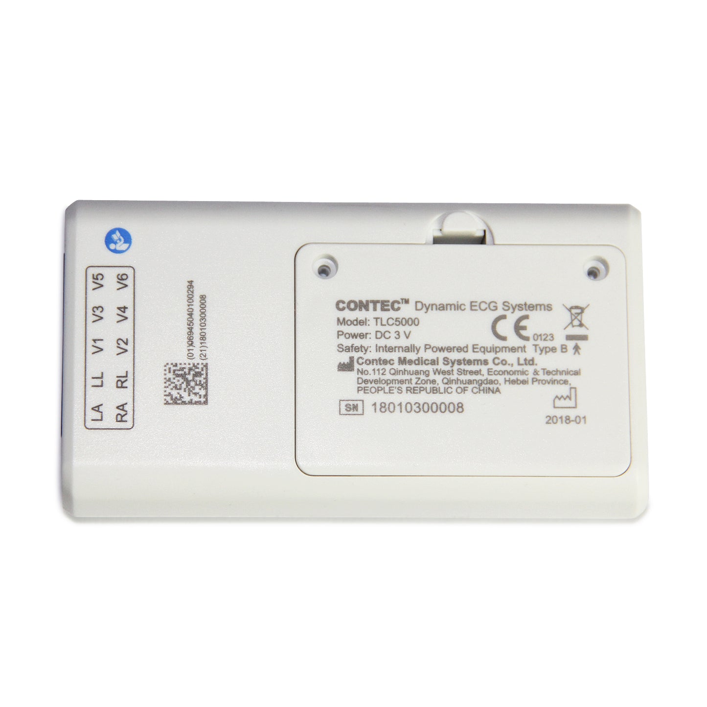 TLC5000 12-Lead 24-Hour Holter ECG Monitor | Arrhythmia Analysis, PC Software, CE & FDA