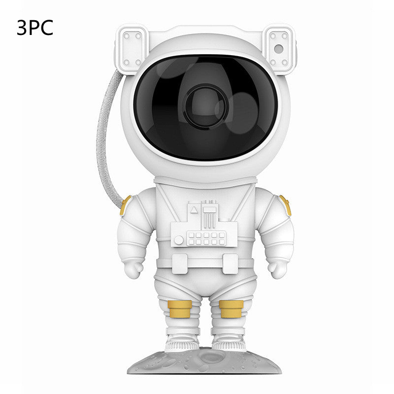 Astronaut Galaxy Starry Sky Projector Lamp | 5W | Nebula & Stars | Remote | 40/90min Timer | USB, APP & Rechargeable | 245×123×115mm | Bedroom & Kids Room