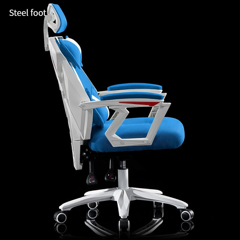 Ergonomic Mesh Gaming & Office Chair | Reclining | Height Adjustable | Lumbar & Neck Pillows | 6 Colors