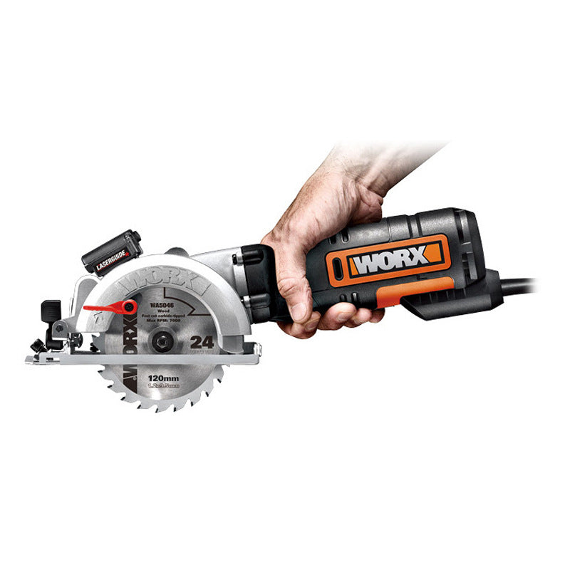 WX427 710W Electric Circular Saw | 0-45° Bevel, 46mm Cut Depth, TCT Blade, Woodworking Tool