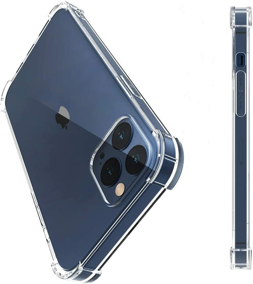 Crystal Clear Bumper Case for iPhone 12 Mini – Air-Guard Drop Protection