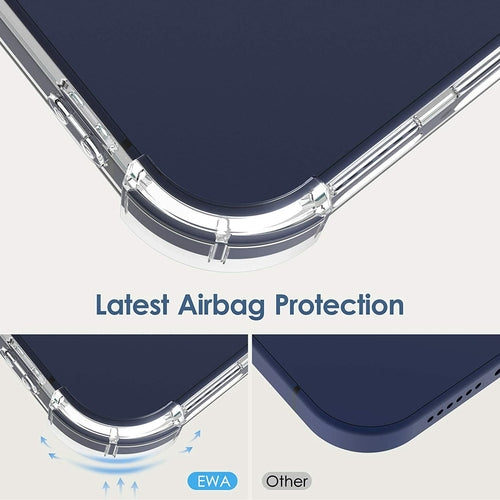 Crystal Clear Bumper Case for iPhone 12 Mini – Air-Guard Drop Protection
