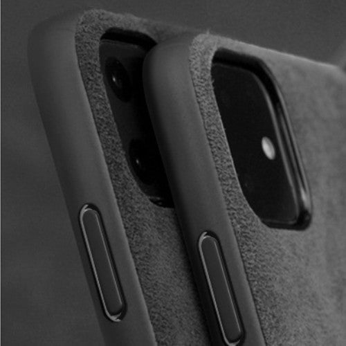 Anacotte Luxeium Premium Microfiber Suede iPhone Case – Luxury Handcraft | Black, Green, Blue