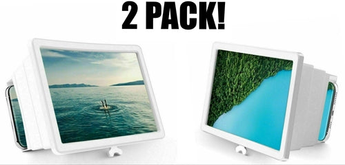 3D Phone Screen Magnifier – 2 Pack | Universal Smartphone Screen Amplifier