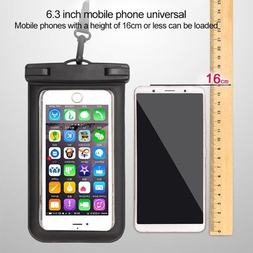 Waterproof Bag Phone Pouch Cover Mobile Case for Beach Outdoor - SUNSHINE1504
