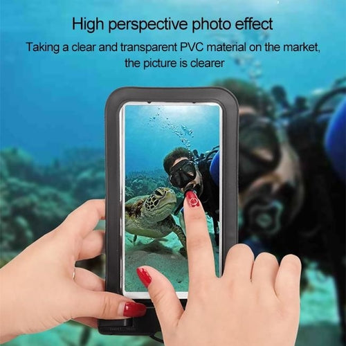Waterproof Bag Phone Pouch Cover Mobile Case for Beach Outdoor - SUNSHINE1504