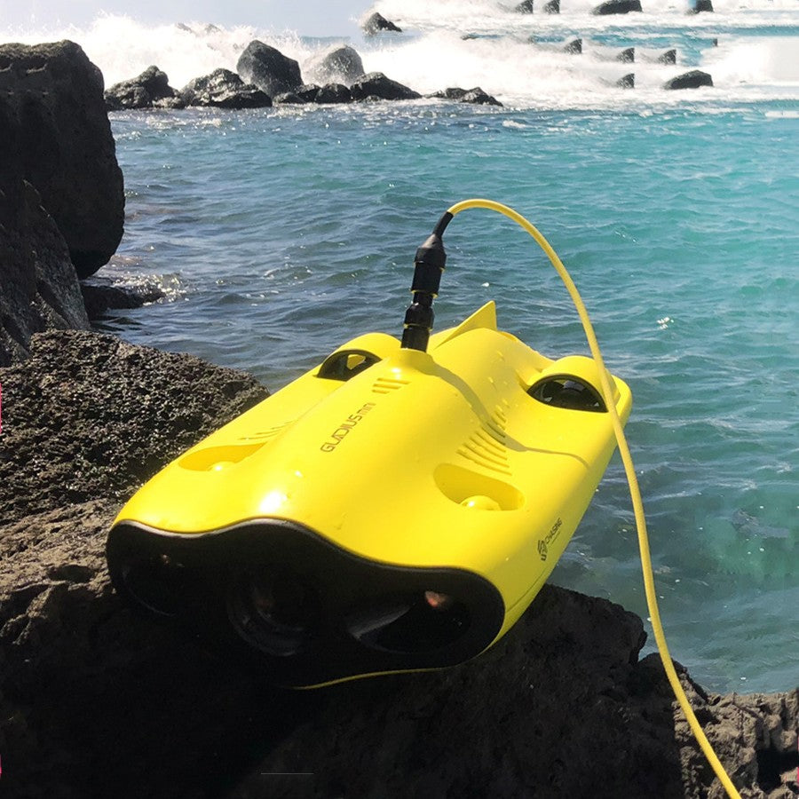 Underwater ROV Submarine Drone | 100m Depth, 2m/s Speed, 5000mAh, 2-Hour Battery, Photography & Rescue