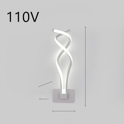 Nordic Minimalist LED Wall Lamp | Silicone Shade | 30,000h LED | Button Switch | 110V & 220V | Warm & White Light | Multiple Styles