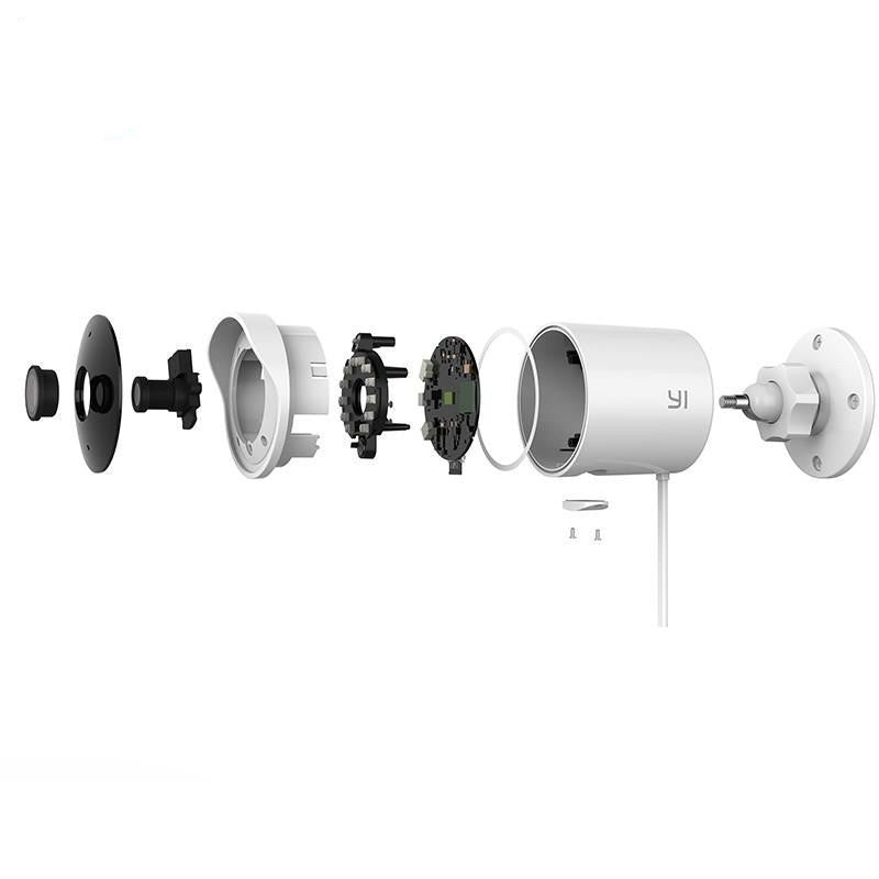 1080P WiFi Dome Security Camera | 2MP, IR Night Vision 15m, 3.6mm Lens | Remote Mobile Monitoring | White