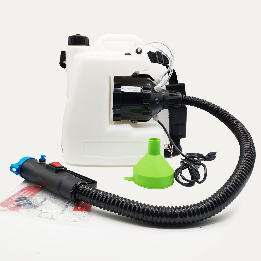 12L Knapsack Electric Sprayer | 1400W, 5-6m Range, 0-50μm Atomization, Plant Protection & Disinfection