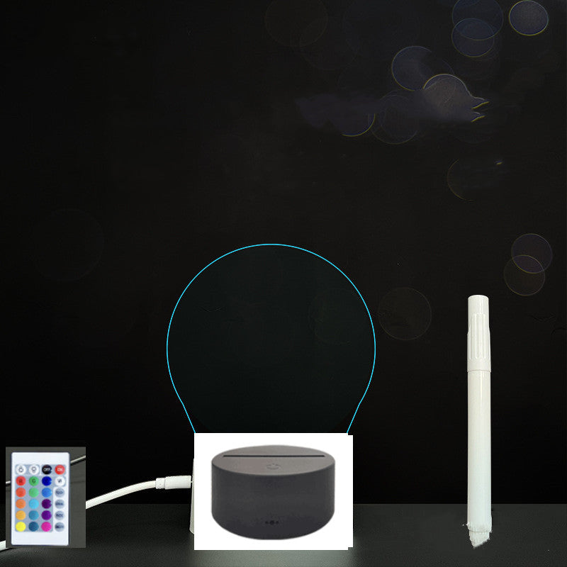 LED Acrylic Handwriting Message Board | 3W 5V USB | Touch & Remote | 16 Designs | Acrylic + ABS | Erasable Pen Included