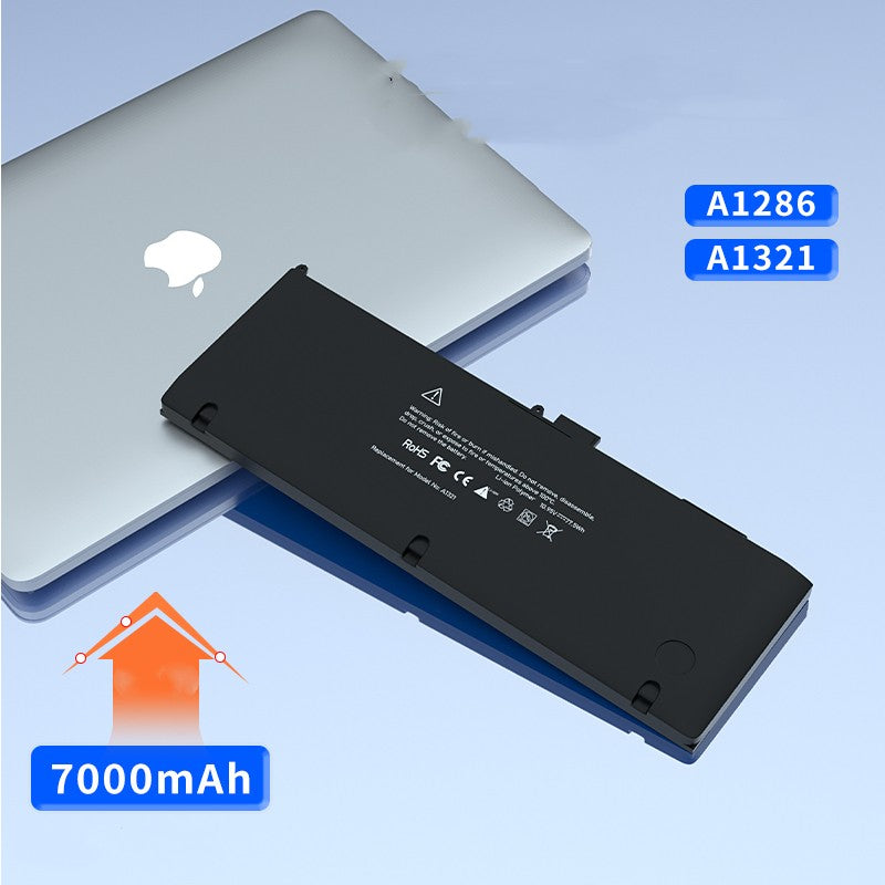 MacBook Pro Replacement Battery | A1286 | 7200mAh | A1321 (2009–2010) & A1382 (2010–2012)