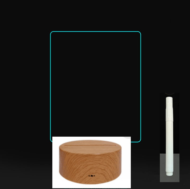 LED Acrylic Handwriting Message Board | 3W 5V USB | Touch & Remote | 16 Designs | Acrylic + ABS | Erasable Pen Included