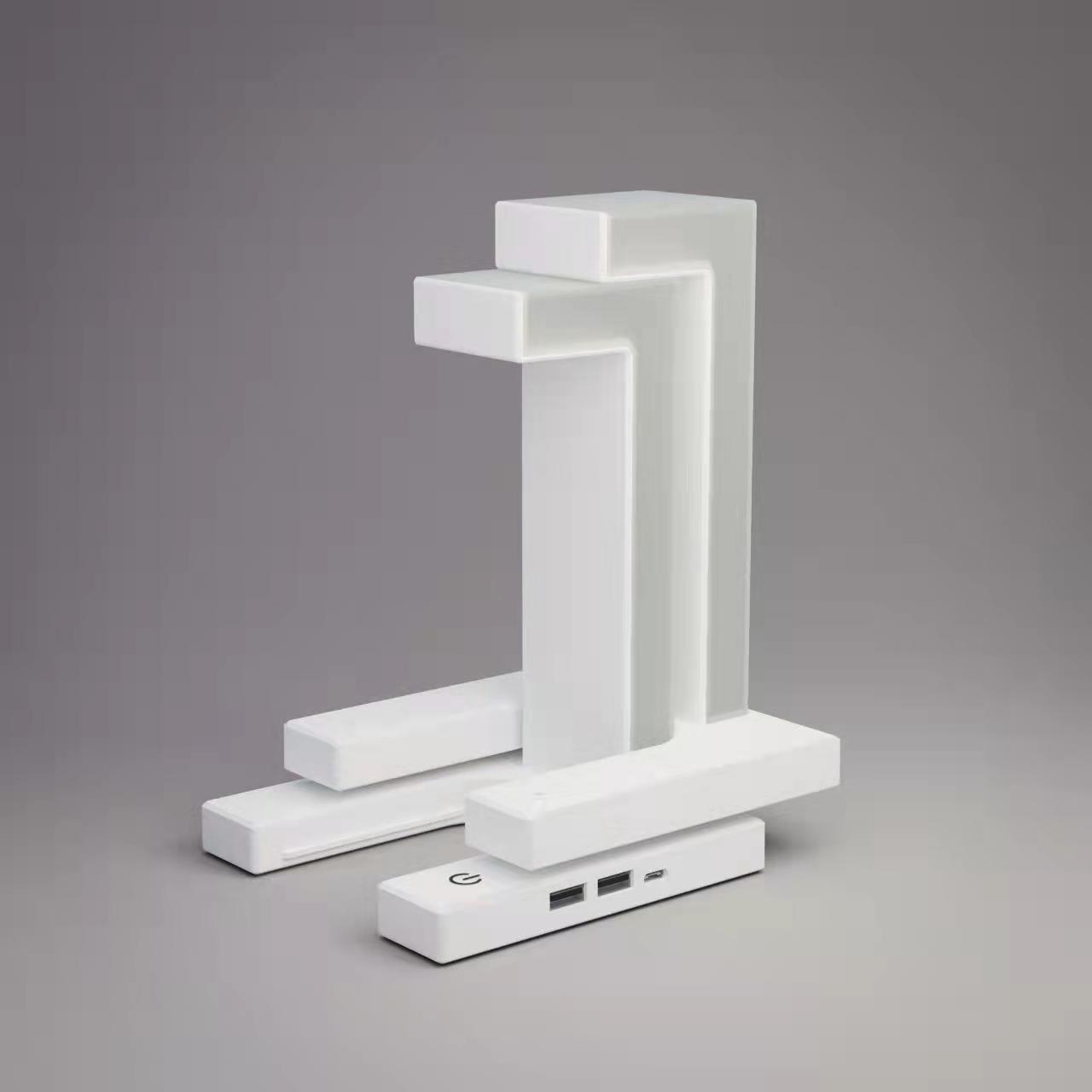 Magnetic Levitation Foldable LED Desk Lamp | Touch Control, Flicker-Free Eye Protection, USB, Optional Wireless Charging