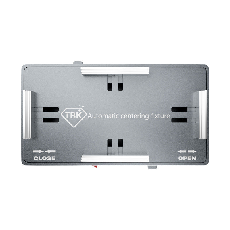 TBK 203R Smart Auto-Centering Fixture | Phone Screen Removal, Apple Back Cover Die, Aluminum, 205×110mm