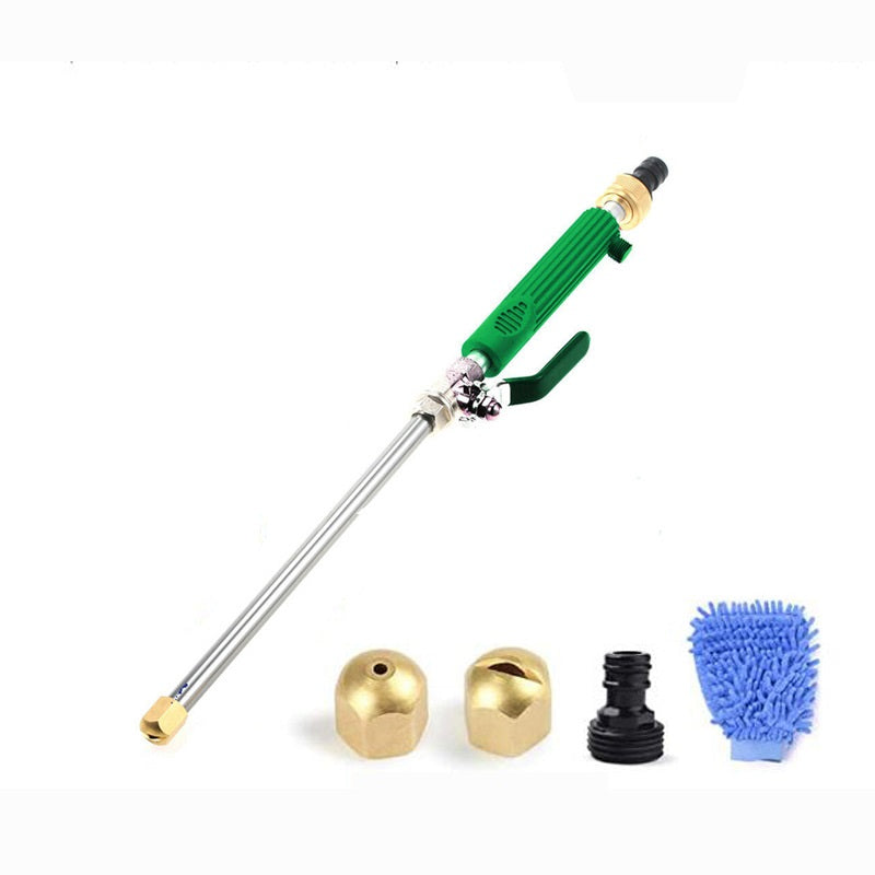 High-Pressure Garden & Car Wash Spray Gun | 25kg | 15m Range | Aluminium & Copper | TPR Grip | Multi-Colour & Bundle