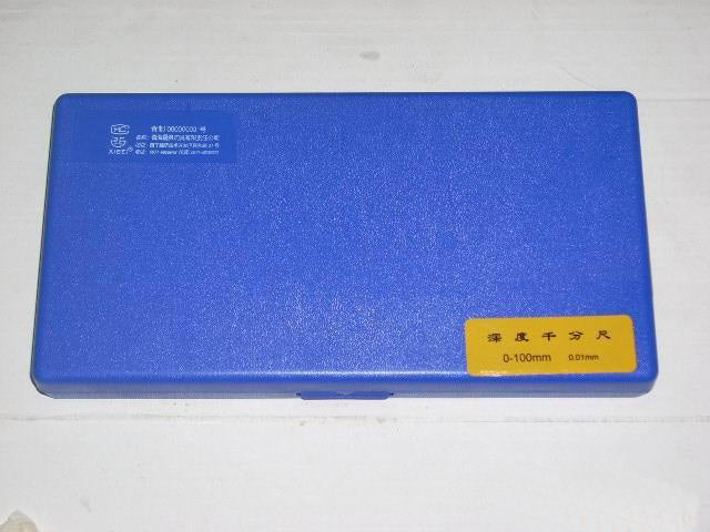 Depth Micrometer Set | 0-100mm Range, 0.01μm Resolution, Alloy Construction, Precision Measurement Tool