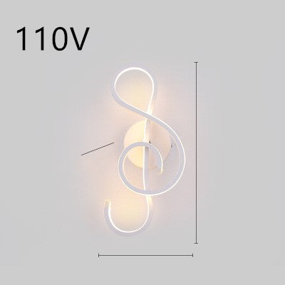 Nordic Minimalist LED Wall Lamp | Silicone Shade | 30,000h LED | Button Switch | 110V & 220V | Warm & White Light | Multiple Styles