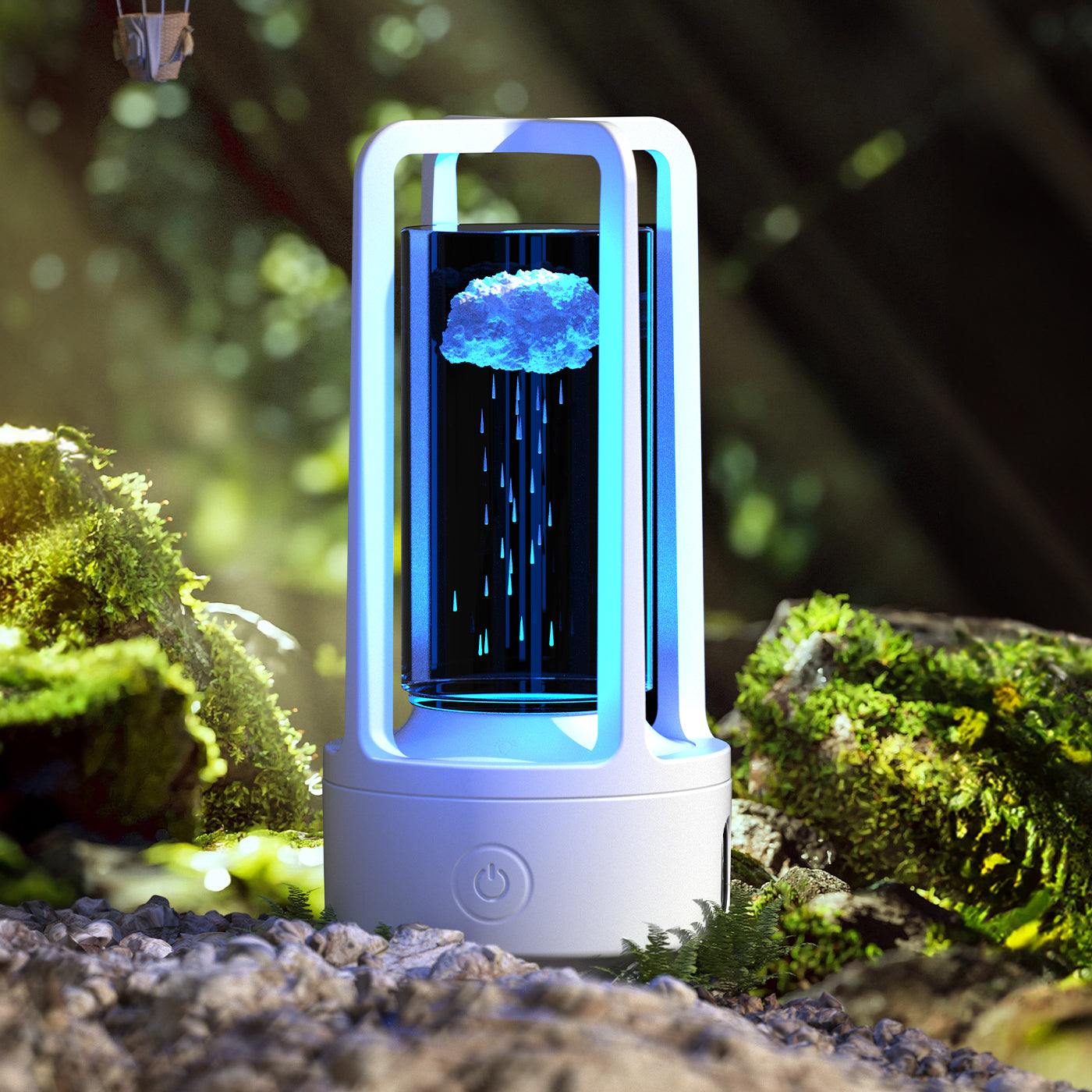 2-in-1 Bluetooth Speaker & LED Night Lamp | Acrylic & Crystal | Touch Sensor | 2,500mAh | 5W | Wireless Charging | 13 Motifs | Black & White | Valentine's Day Gift | Home & Party Decor