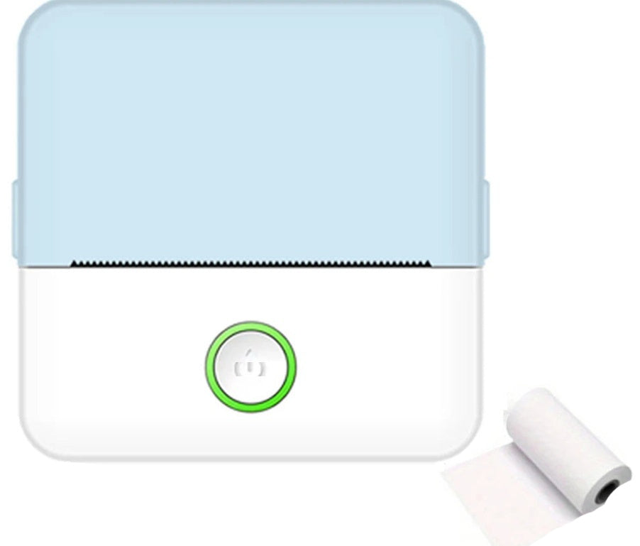 Portable Bluetooth Thermal Printer | BLE 4.0 | Photo, Banner & Text Printing | 800mAh | 1-Roll & 5-Roll | 7 Colours