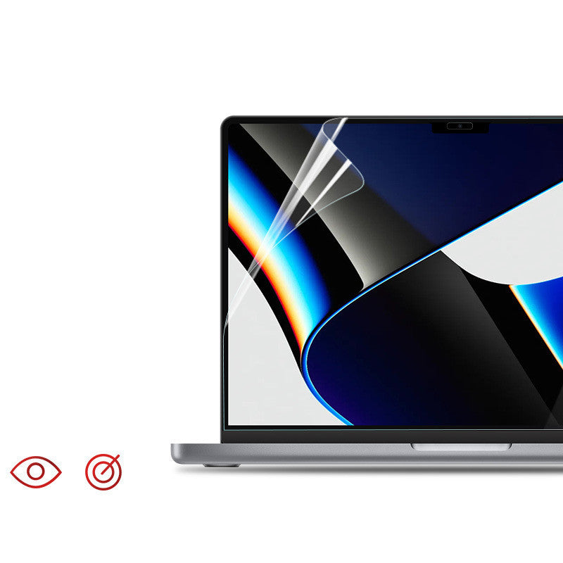 MacBook Pro 14" HD Screen Protector Film | PET, Anti-Scratch | Compatible with A2442 | Full Application Kit Included