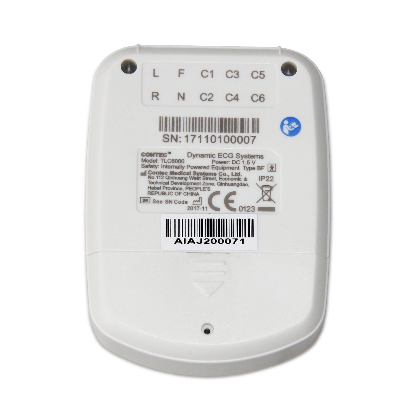 CONTEC TLC6000 24-Hour 12-Lead Holter ECG Monitor – PC Software, CE & FDA Certified