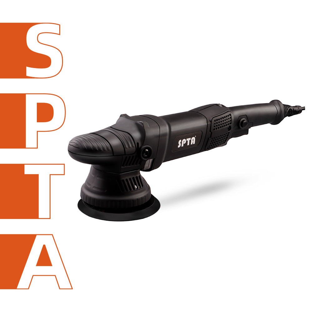 5-Inch Orbital Polishing & Buffing Machine | 780W, 2000-5200 OPM, 15mm Eccentricity (EU/US Plug)