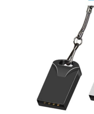 Mini USB Flash Drive | USB 2.0 | 4GB–128GB | Black & Silver | Solid State Storage