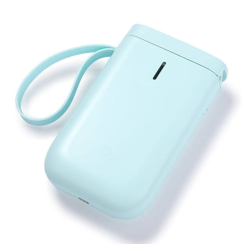 D11 Bluetooth Label Maker | Thermal | No Ink | 203 DPI | 1200mAh | iOS & Android App | QR Codes | Multi-Language | Black, Green, Pink & White
