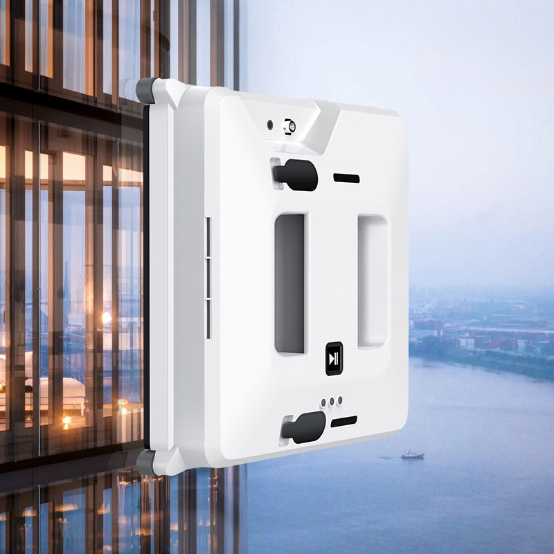 Intelligent Automatic Window Cleaning Robot | Smart Glass Cleaner, EU/US/UK/AU Plug, White