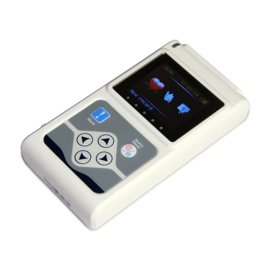 TLC5000 12-Lead 24-Hour Holter ECG Monitor | Arrhythmia Analysis, PC Software, CE & FDA