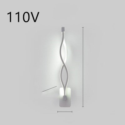 Nordic Minimalist LED Wall Lamp | Silicone Shade | 30,000h LED | Button Switch | 110V & 220V | Warm & White Light | Multiple Styles