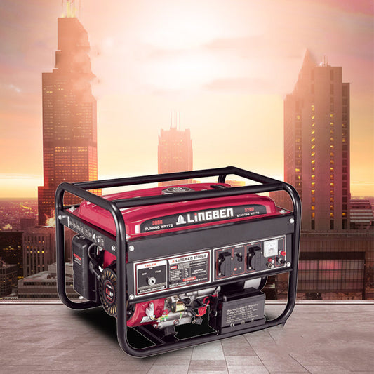 Portable Gasoline Generator | 3kW / 5kW / 8kW, 220V & 380V, Hand & Electric Start