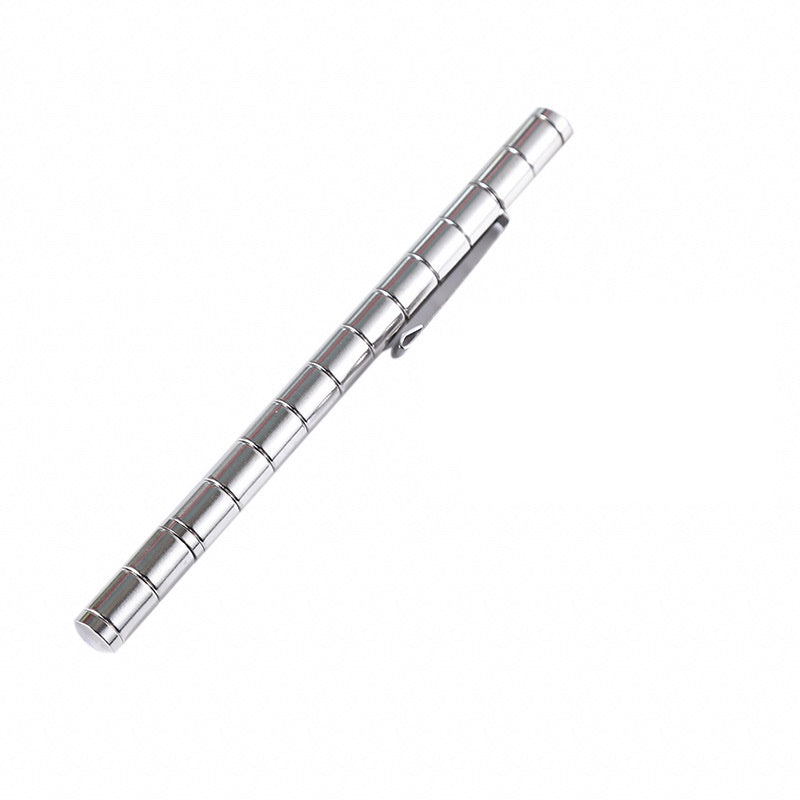 Magnetic Fidget Pen | 13 Magnetic Rings + 12 Steel Balls | Ballpoint + Stylus | Stress Relief & Focus | Gift Box Options | Black, Gold & Silver