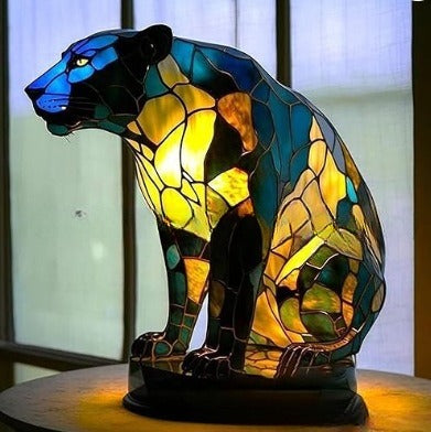 3D Resin Animal Decorative Night Light | Handcrafted | 20 Designs | Small 15cm & Large 22cm | USB | Unicorn, Owl, Dragon, Mermaid & More | Home Decor Gift