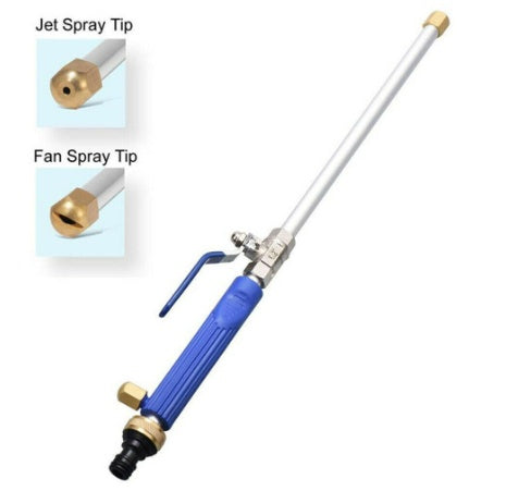 High-Pressure Garden & Car Wash Spray Gun | 25kg | 15m Range | Aluminium & Copper | TPR Grip | Multi-Colour & Bundle