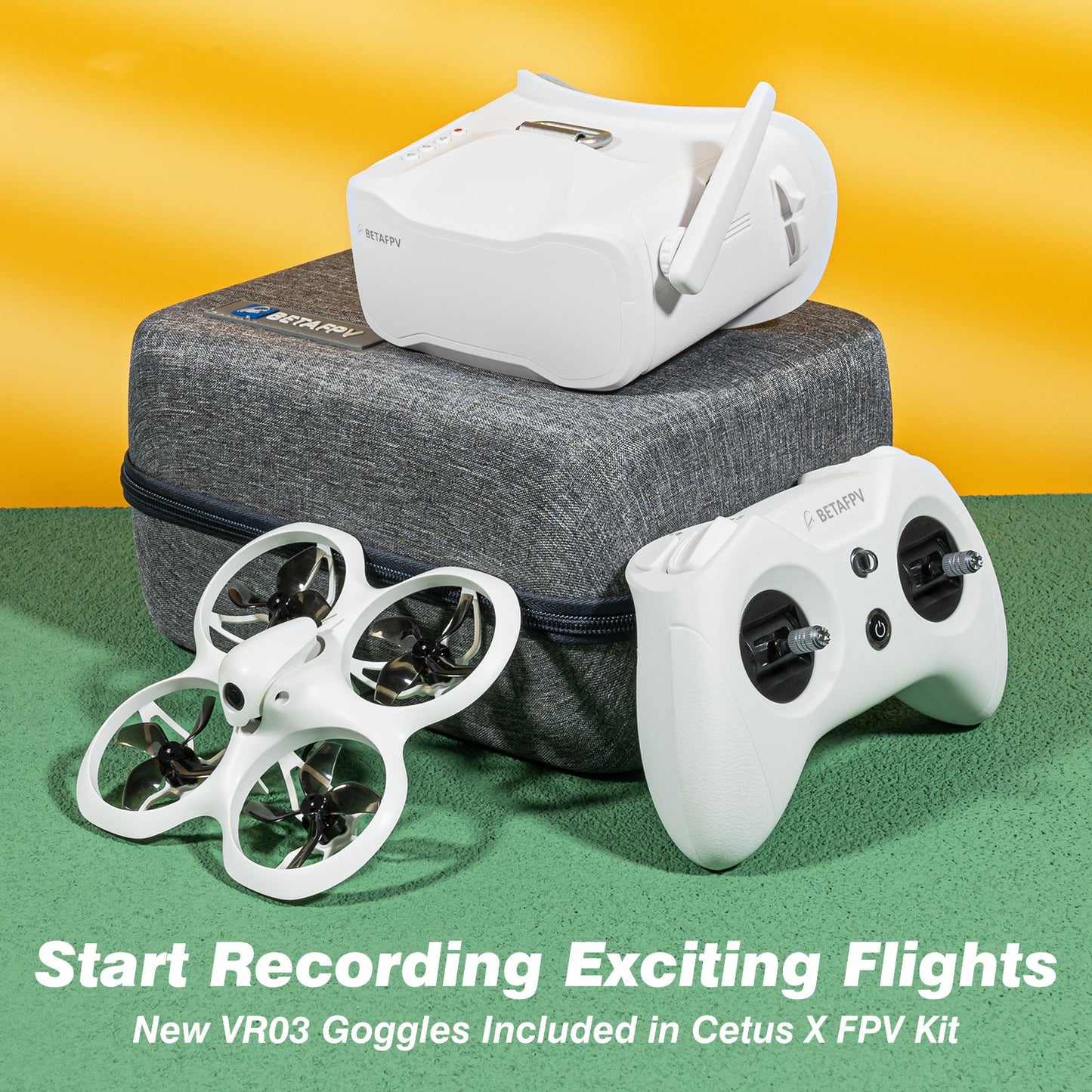BetaFPV Cetus X ELRS FPV Racing Drone | HD First Vision Indoor Racing Kit