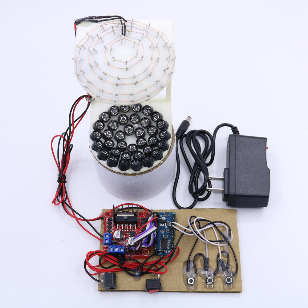 TinyLev Ultrasonic Acoustic Levitation DIY Kit | Arduino Nano, 76 Transducers, 40kHz, STEM Learning