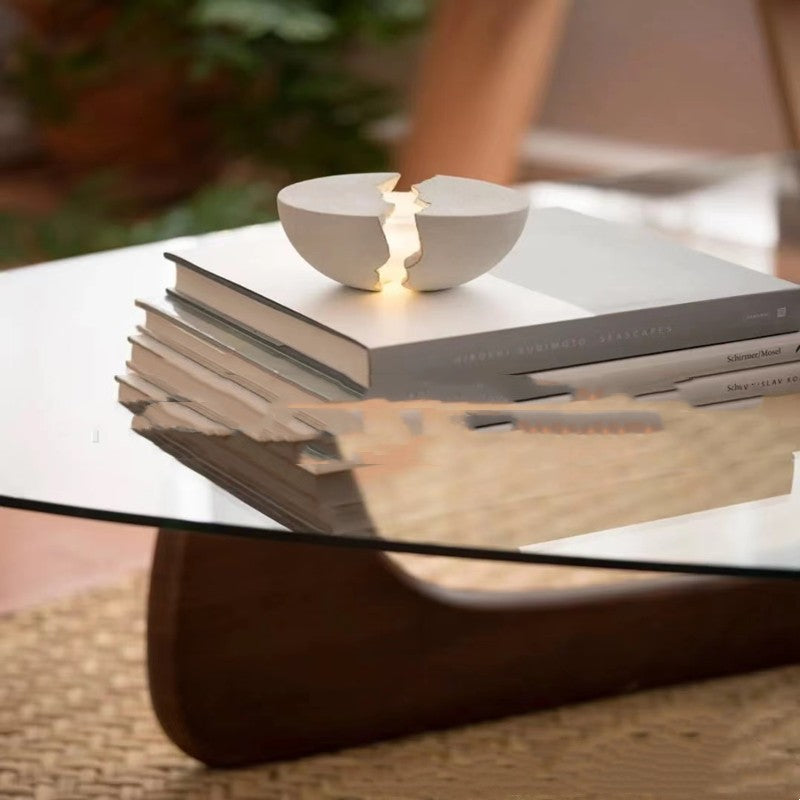 Modern Minimalist Resin Natural Sand LED 4000K Bedside Table Lamp | 130×70mm, ≤36V, US Plug