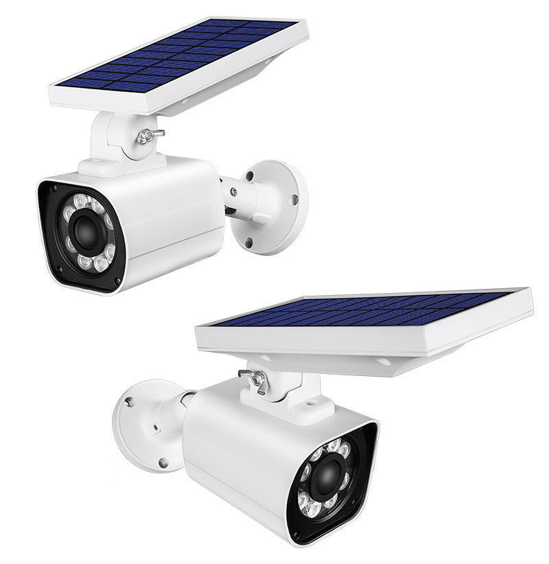 Solar Dummy Security Camera with LED Spotlight | IP67 Waterproof | 3 Modes | 8, 18 & 20 LED Options | Garden & Outdoor Security