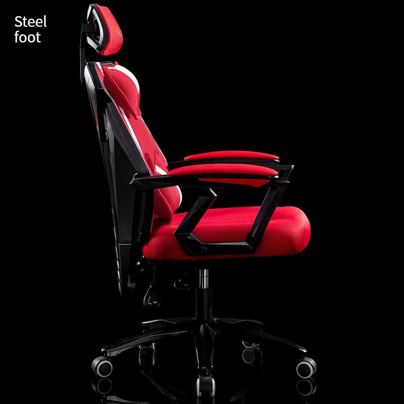 Ergonomic Mesh Gaming & Office Chair | Reclining | Height Adjustable | Lumbar & Neck Pillows | 6 Colors