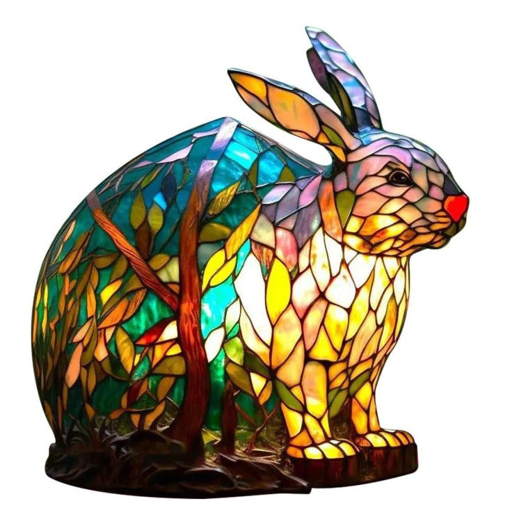 3D Resin Animal Decorative Night Light | Handcrafted | 20 Designs | Small 15cm & Large 22cm | USB | Unicorn, Owl, Dragon, Mermaid & More | Home Decor Gift