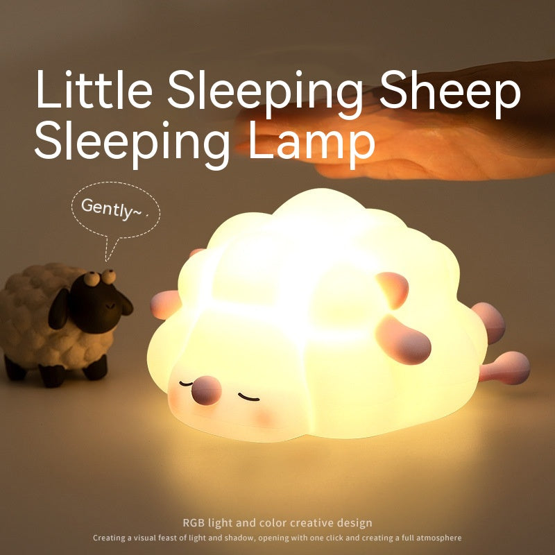 Silicone Animal Night Light | BPA-Free | 3 Brightness Levels | 30-Min Timer | 6hr Battery | Type-C | Kids Bedroom | Black, Pink, Panda & Rabbit