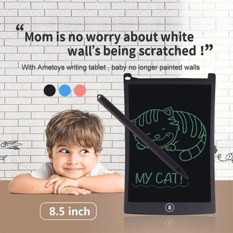 LCD Writing Tablet & Electronic Drawing Board | 8.5" & 10" | Reusable | No Ink | Kids & Adults