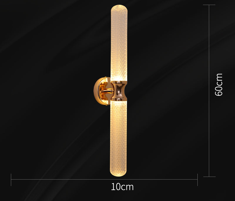 Modern Nordic Minimalist G4 Wall Lamp | Electroplated Hardware & Acrylic | 220V | Small & Large | Living Room, Bedroom & Stairwell | 3 Finishes