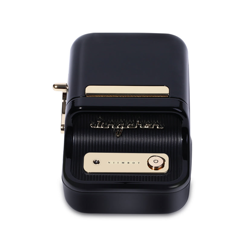 B21 Bluetooth Thermal Label Printer | 203DPI, Android & iOS | Text, Barcode & QR Code | Black, Green & Red