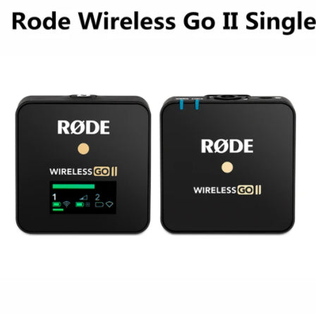 2nd Gen Wireless Lavalier Microphone | 1-to-2 System for Camera & Phone (200m Range)